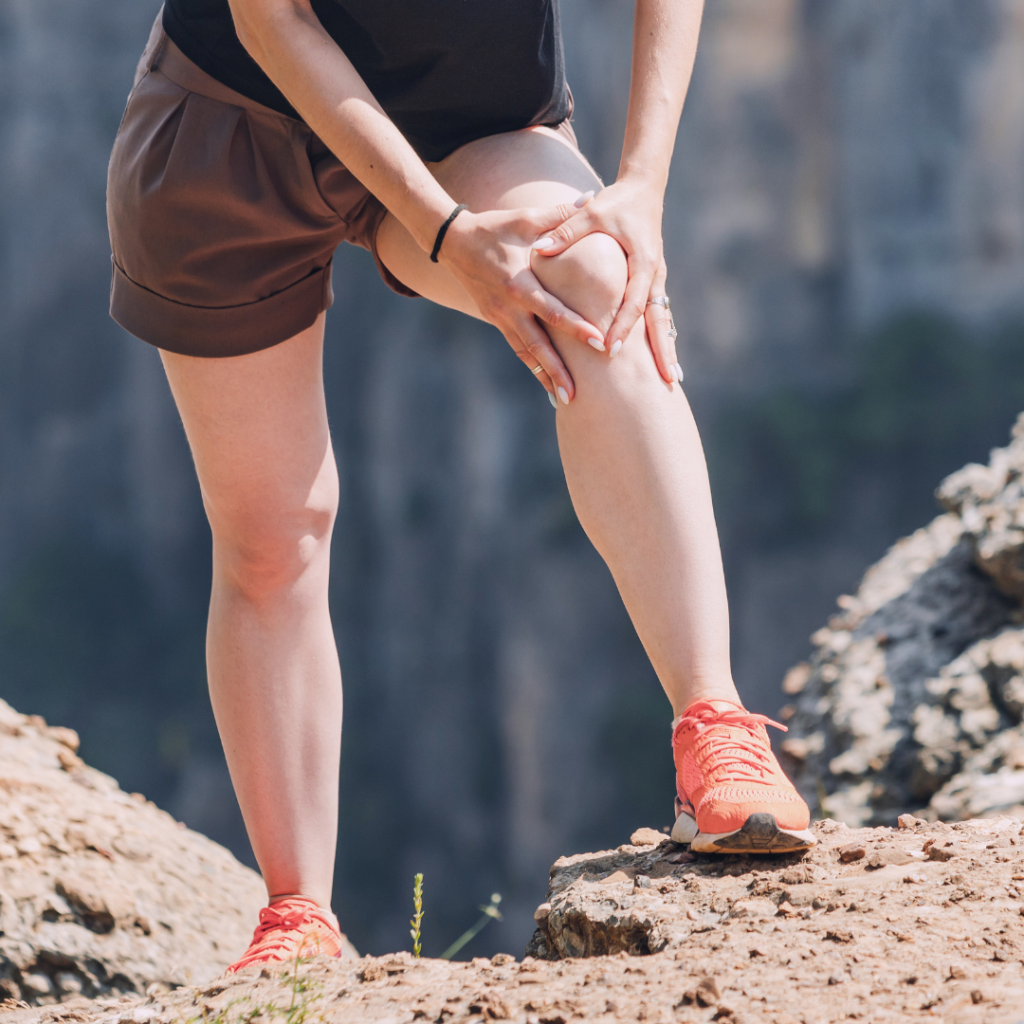 κάταγμα στο γόνατο man in knee fracture